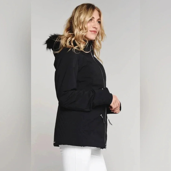 ! Obermeyer Women's Faux Fur Jacket - Picture 1 of 8